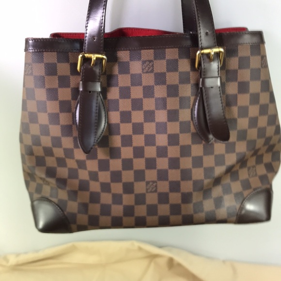 ✅💯 AUTHENTIC LOUIS VUITTON TOTE GM HAMSPTEAD - Picture 14 of 15